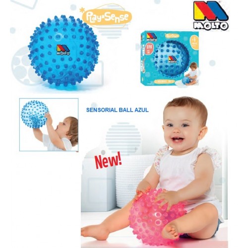 CN24 MOLTO BOLA SENSORIAL 20 CM DIAMETRO AZUL  24560