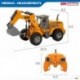 VEHICULO EXCAVADORA  CONSTRUCCION RC 1:30 CON LUZ  30X15X10 49934 / 60989