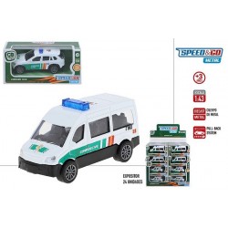 CB SPEED & GO-VEHICULO METAL 1:43-GUARDIA CIVIL 2/S DISP 24  37607