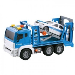 FENTOYS CAMION TRANSPORTADOR CON VEHICULO Y FUNCIONES  (escala 1:12) 35 x 21 x 13    3009