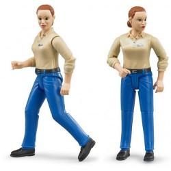 BRUDER Blanca pantalón jeans  60408
