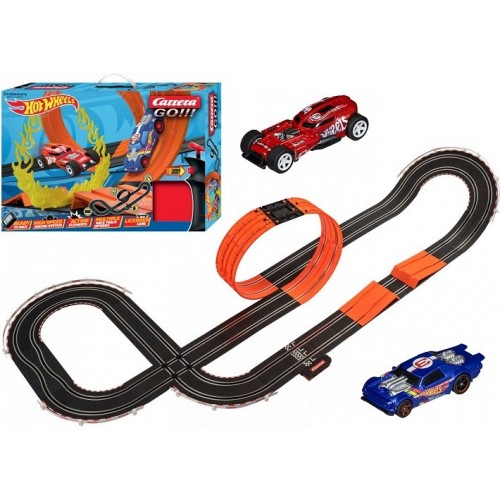 CARRERA GO!!! Hot Wheels (Night Shifter+HW50 Concept) 4,9m   62552