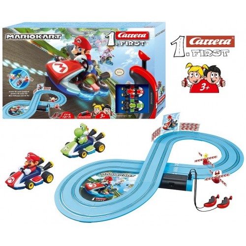 CN24 CARRERA Carrera First - Nintendo Mario Kart (Mario+Yoshi) (2,4m)   63026