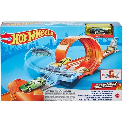 MATTEL HOT WHEELS  CAMPEONATO DE ACROBACIAS DRIFT LOOP  GTV13   EXC.TRADICIONAL