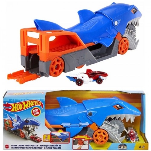 Mattel Hot Wheels Tiburón mastica coches  GVG36