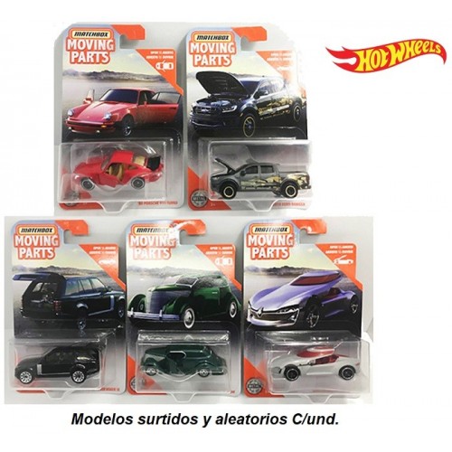 MATTEL Matchbox Coche con partes móviles (modelos surtidos)  FWD28