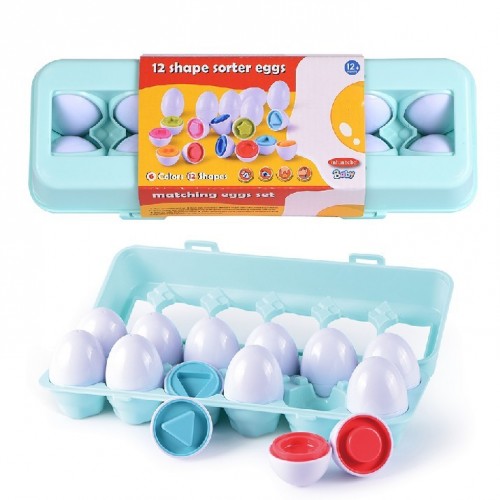 AGOTADO - CN24 FENTOYS SET 12 HUEVOS ENCAJABLES   28  x 7 x 10   12127