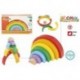 CB ARCOIRIS DE MADERA 21X3,5X10CM +18M  49306