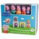 CN24 DEQUBE PEPPA PIG: CUBOS APILABLES CON 5 FIGURAS   921D00064