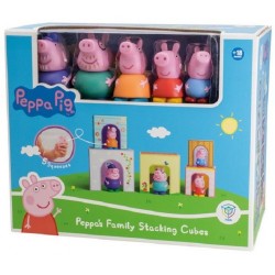 CN24 DEQUBE PEPPA PIG: CUBOS APILABLES CON 5 FIGURAS   921D00064