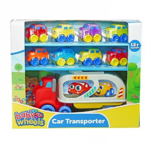 CN24 FENTOYS CAMION PORTACOCHES CON 8 VEHICULOS   30 x 25 x 9   11600