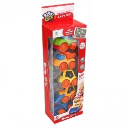 CN24 FENTOYS CAJA CINCO VEHICULOS INFANTILES CON TAPIZ   10 x 35 x 6,5   4248