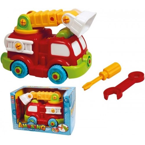 IMP. COCHE BOMBEROS INFANTIL DESMONTABLE  9758