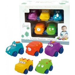 IMP. SET DE 5 COCHES MINI MONSTRUOS   751T00557