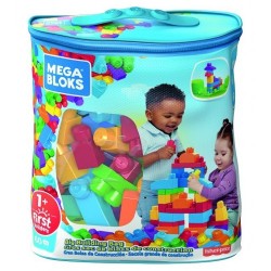 CN24 MATTEL MEGA Bloks Bolsa azul 60 piezas  DCH55
