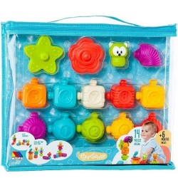 MOLTO BOLSA BLOQUES SENSORIALES 14 PCS 20514