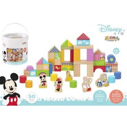 CN24 CB WOOMAX-DISNEY JUEGO BLOCS 50 PCS  18M  48737