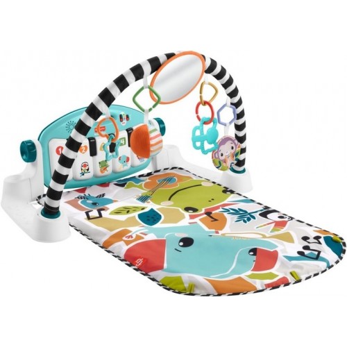 CN24 MATTEL Fisher-Price Kick & Play Alfombra con piano con luces y sonidos  HWY54