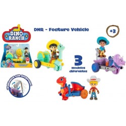 FAMOSA Dino Ranch - Vehículos SURTIDOS 3 mod.  DNA03000