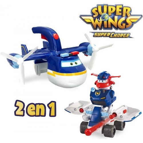 COLOR BABY SUPER WINGS PATRULLERA POLICIA 2 EN 1   43942