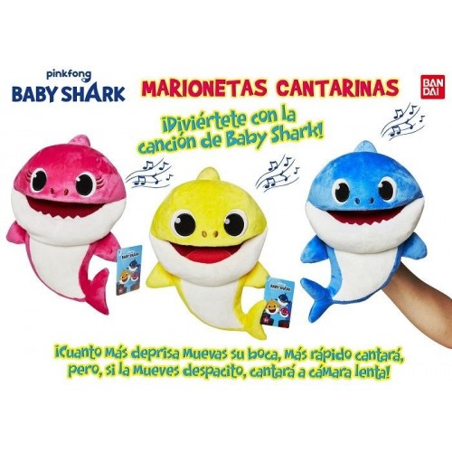 BANDAI MARIONETAS CANTARINAS BABY SHARK C/UNIDAD  SS01001