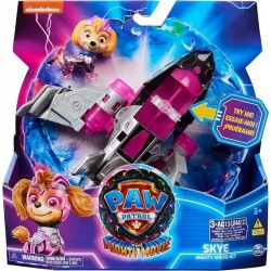 CN24 SPIN MASTER PAW Mighty Movie Vehículo c/luz y sonido Skye  6067506