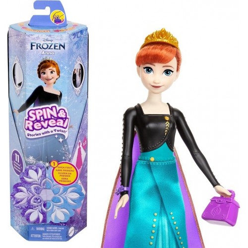 CN24 MATTEL Disney Frozen Anna Spin And Reveal  HXD27