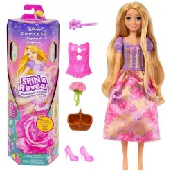 CN24 MATTEL Disney Princess Rapunzel Spin And Reveal  HTV86