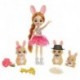 MATTEL Royal Enchantimals Familia conejos  GYJ08