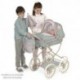 CN24 DeCuevas PROVENZA Coche de muñeca plegable con sombrilla - 81 cm hasta manillar.   81045