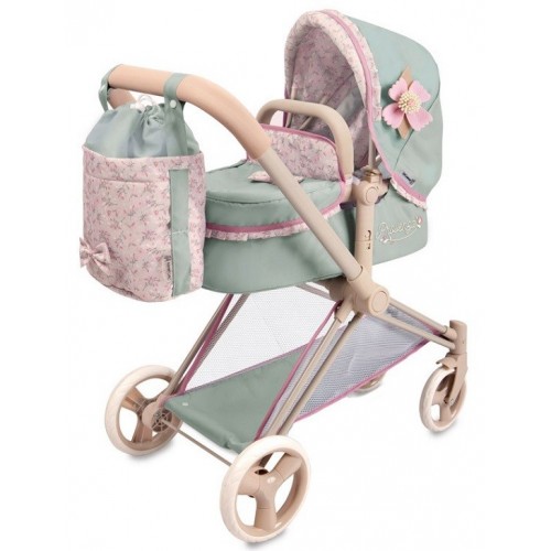 CN24 DeCuevas PROVENZA Coche de muñeca 3x1 plegable, para muñecas de hasta 50 cm.   81745