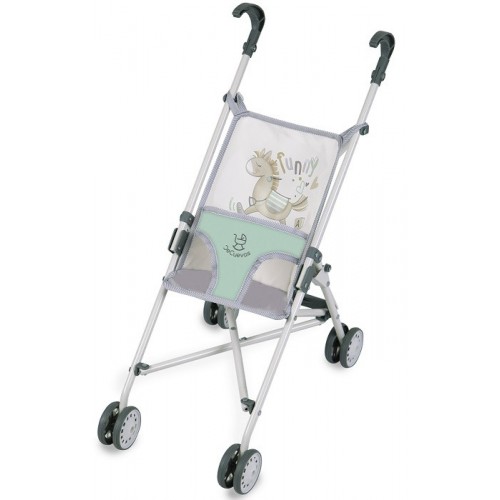 DECUEVAS Silla de muñeca plegable - VERDE - para muñecas de hasta 48 cm.       90082