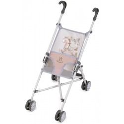 DECUEVAS Silla de muñeca plegable - ROSA - para muñecas de hasta 48 cm.       90086