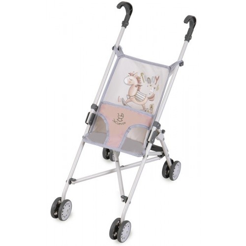 DECUEVAS Silla de muñeca plegable - ROSA - para muñecas de hasta 48 cm.       90086