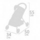 DECUEVAS PIPO - 2 x1 !!  Silla muñeca 4 ruedas con muñeca  90547