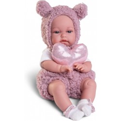 CN24 ANTONIO JUAN Baby Toneta posturitas corazón  34 cm   70361