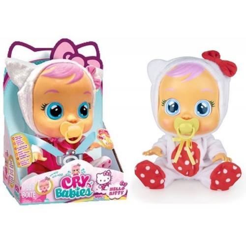IMC MUÑECA BEBES LLORONES HELLO KITTY