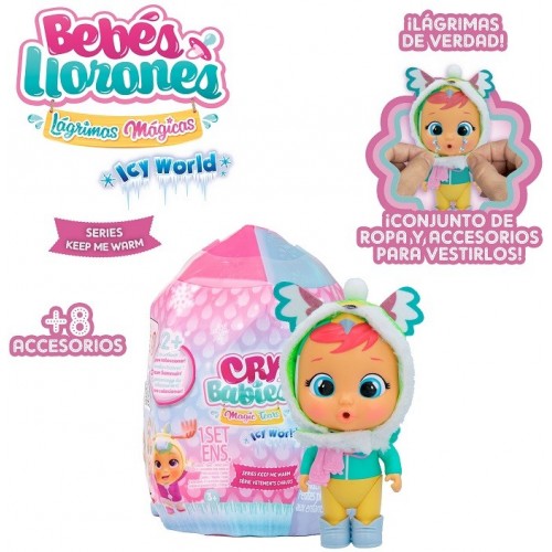 IMC BEBES LLORONES ICY WORLD S.KEEP ME WARM CDU 12   88993