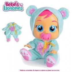 IMC MUÑEC0 BEBES LLORONES PIJAMA W2 OSO