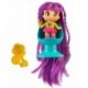 FAMOSA Pinypon Súper Melena - pelo morado  PNY33000