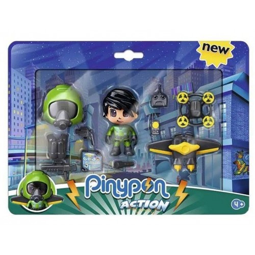 FAMOSA MUÑECO Pinypon Action small scene - Jet Pack  700015051