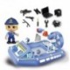 FAMOSA Pinypon Action. Lancha de Policia con 1 Figura  700015588