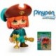 FAMOSA FIGURA Pinypon Action Pirate 1 PELO NARANJA 700015581