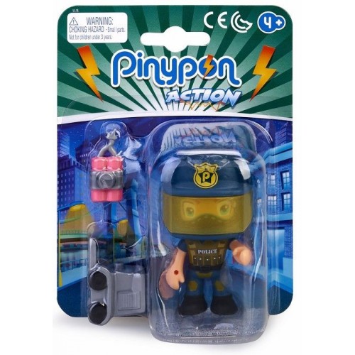 FAMOSA FIGURA Pinypon Action Figure - Police Squad EOD 700015589