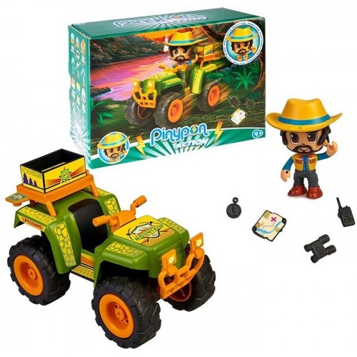 FAMOSA Pinypon Action. Wild. Coche Quad  700016302