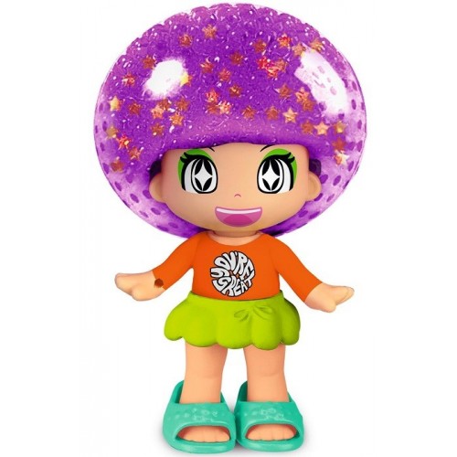 FAMOSA Pinypon. Pelazo Estilazo Figuras pelo morada   700016317