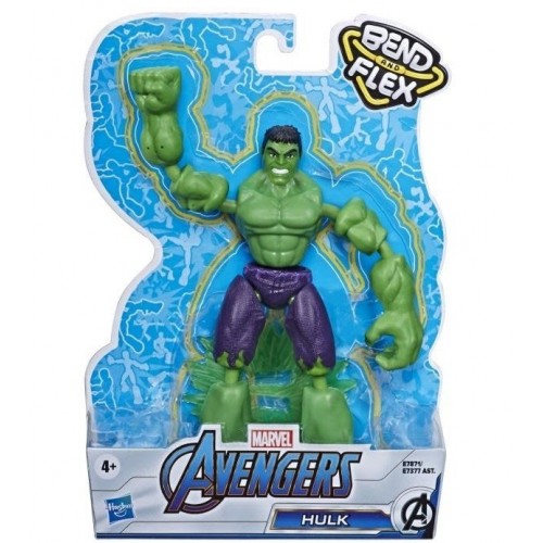 HASBRO AVN BEND AND FLEX HULK  E7871  E7377