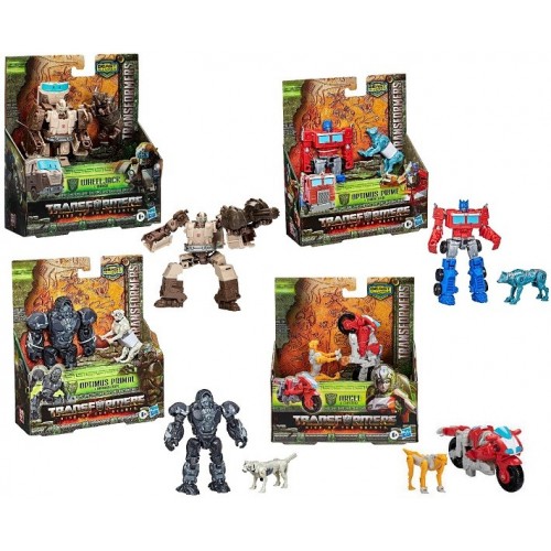 HASBRO TRANSFORMERS 7 BEAST WEAPONIZERS SET DOBLE  F3897