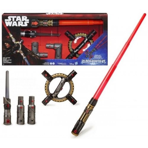 HASBRO SW STAR WARS SABLE RO SPINNING LIGHTSABER