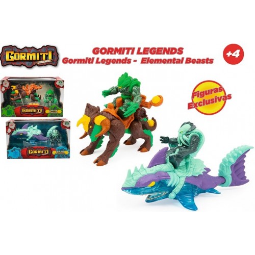 FAMOSA Gormiti Legends - Elemental  Beasts SURTIDOS   GRL02000